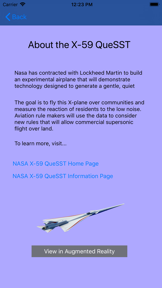 Aeronautics AR screenshot