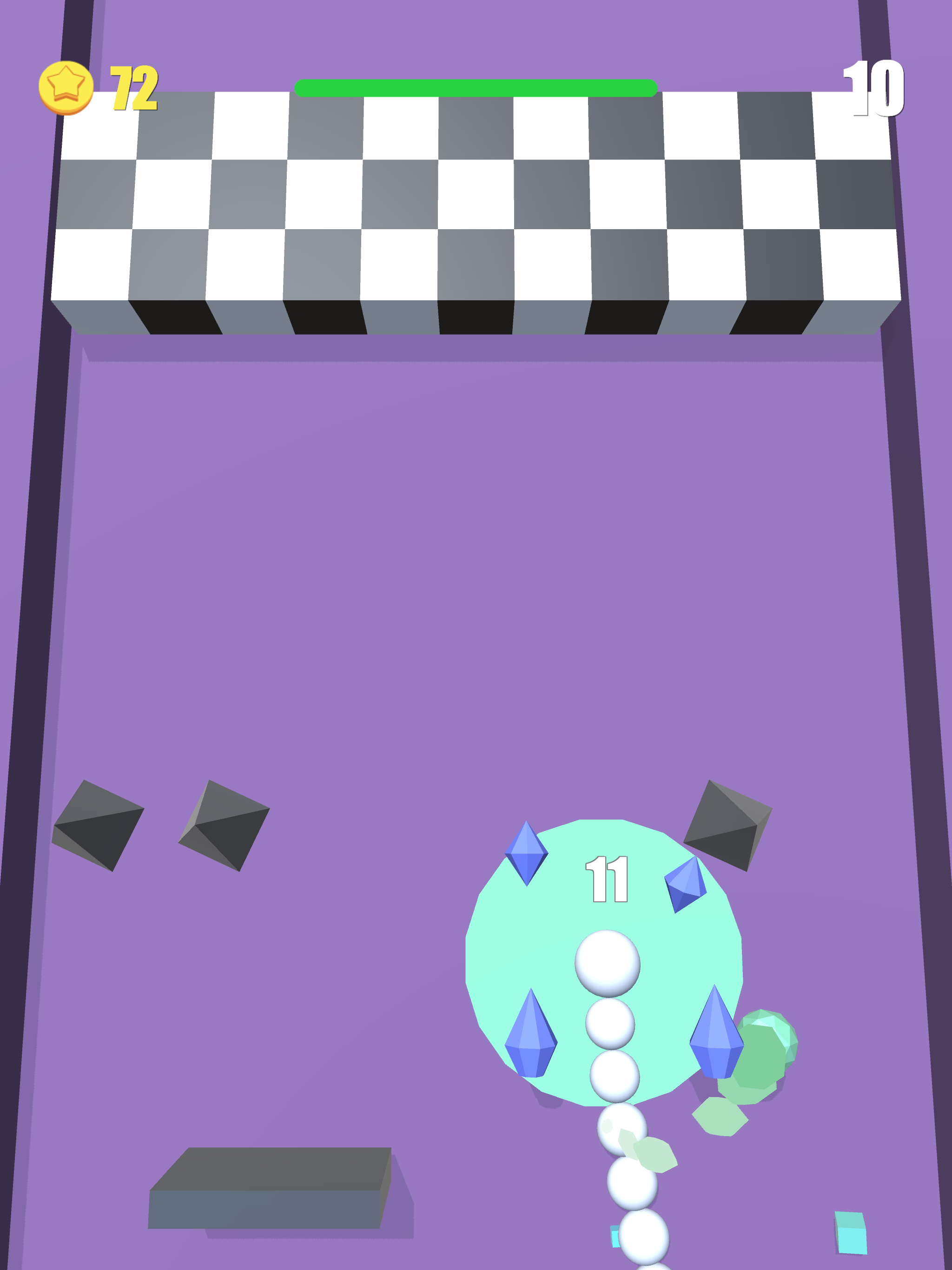 Snake dash - Cube breaker