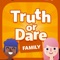 Rediscover the famous game of Truth or Dare in a new version made for family and friends and 100% kids-friendly