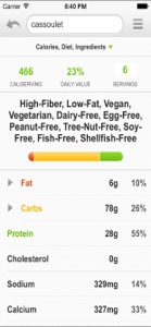 Vegetarian Recipes & Nutrition screenshot #4 for iPhone