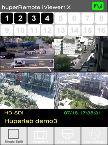 huperRemote iViewer iPad screenshot