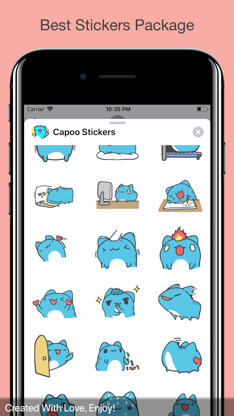 Capoo Stickers screenshot 3