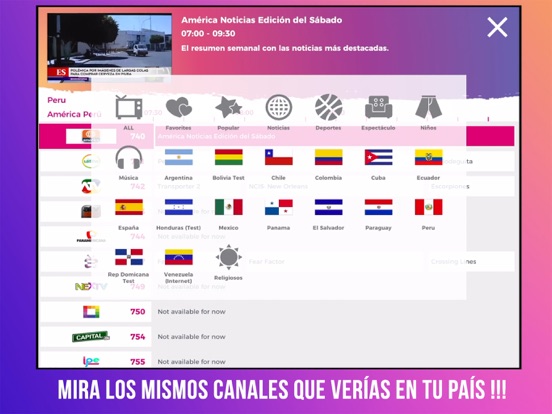 Screenshot #5 pour GVAX TV Air - 100% Latino