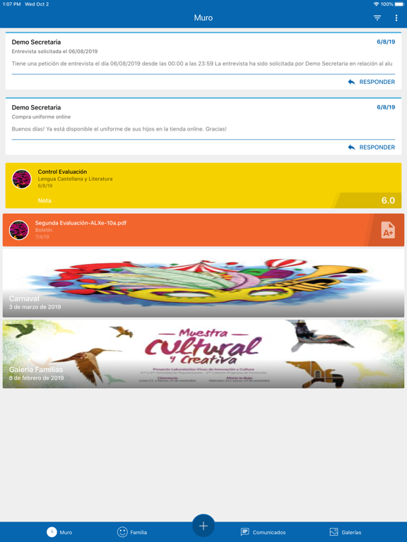 Screenshot #5 pour Colegio Vallmont Comunicación