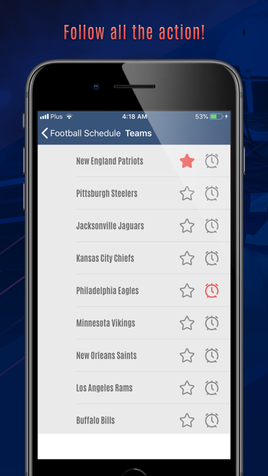 Football Schedule & Scores 24 Screenshot