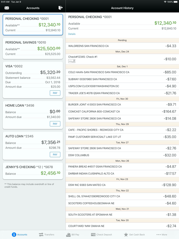 Screenshot #6 pour Philadelphia FCU Mobile
