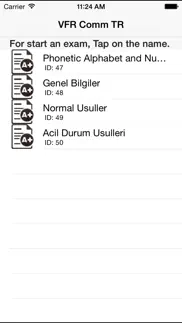 türkçe vfr atc (kule) konuşma iphone screenshot 1