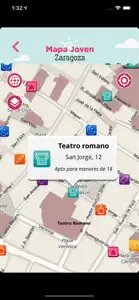 Mapa Joven Zaragoza screenshot #2 for iPhone