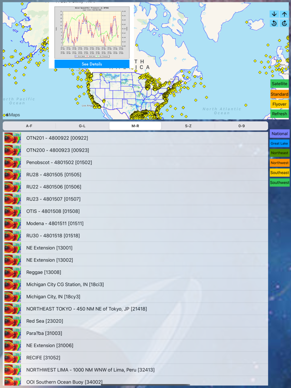 Screenshot #6 pour Instant NOAA Buoys 3D Pro