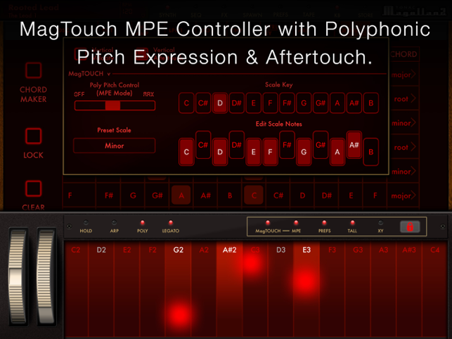Captura de pantalla de Magellan Synthesizer 2