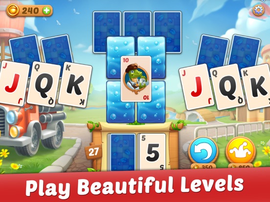 Solitaire: Forest Rescue iPad screenshot 5 - Games app