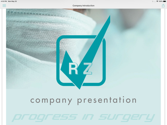 Screenshot #4 pour RZ Medizintechnik GmbH