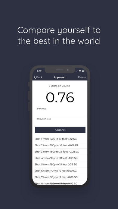 Strokes Gained Training screenshot 3