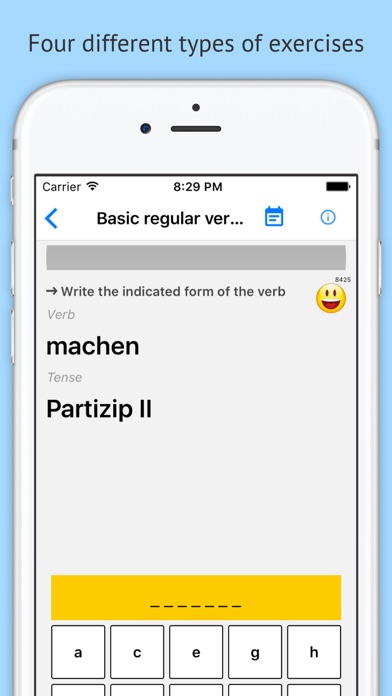 Verben - Trainer PRO screenshot 4