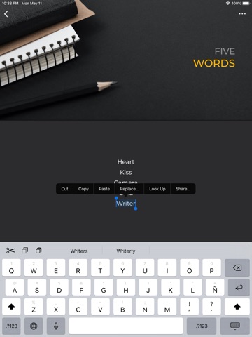 iDeas for Writing iPad screenshot