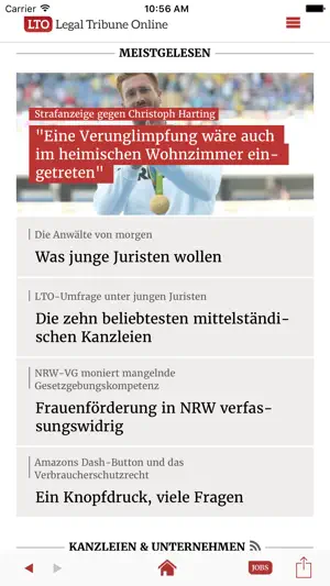 Legal Tribune Online screenshot 3