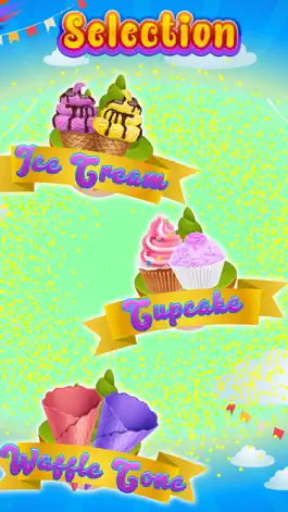 Game screenshot Мороженое конус кекс производи apk