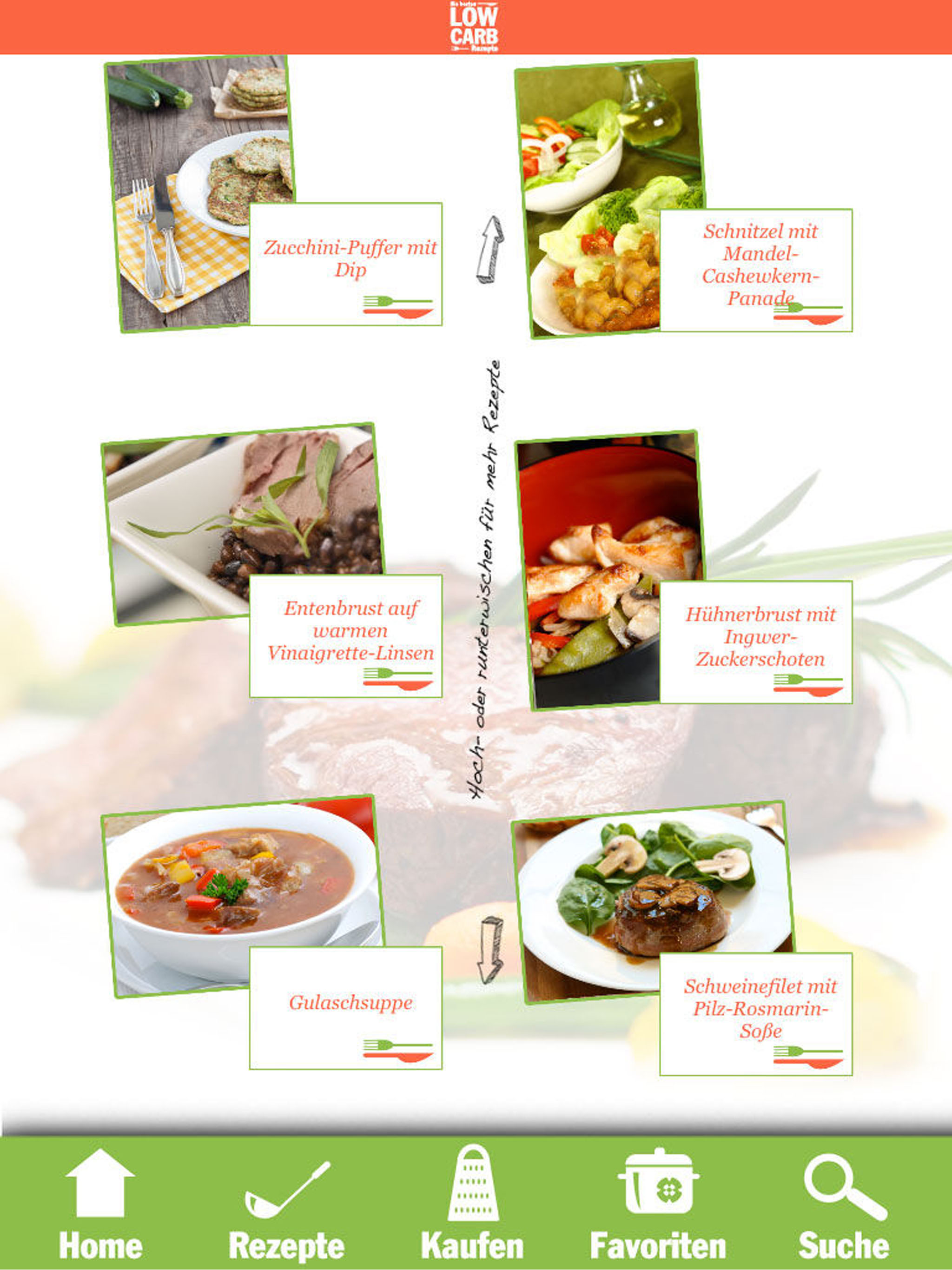 Low Carb Rezepte - Diät