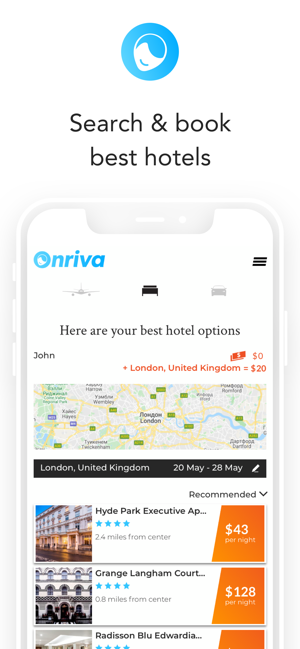 Onriva for Business Travel(圖3)-速報App