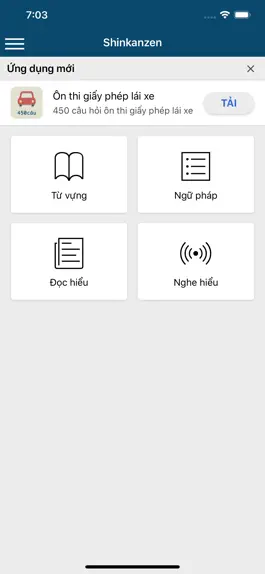Game screenshot Học tiếng Nhật Shinkanzen mod apk
