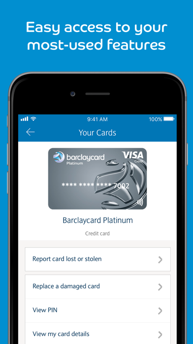 Barclaycard screenshot 3