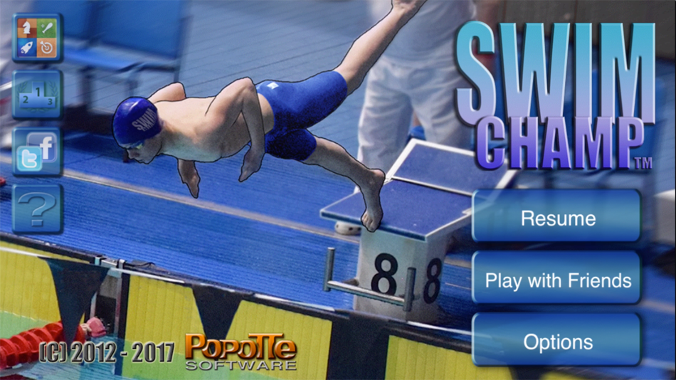 #1. SwimChamp (iOS) 由: Jean-Baptiste Bolcato