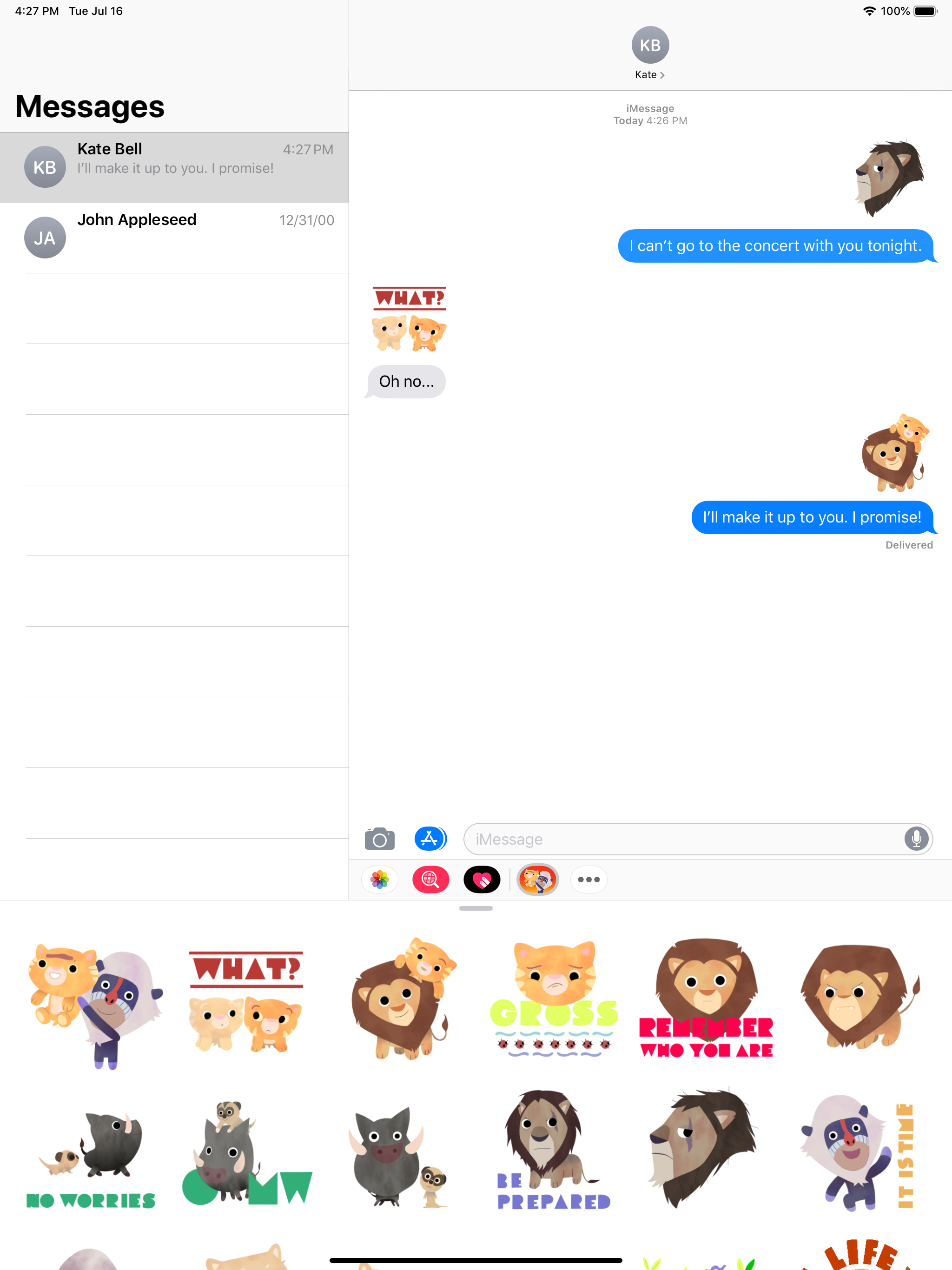 The Lion King Stickers