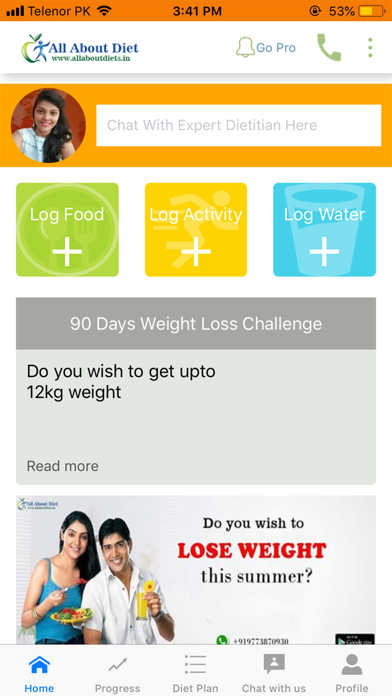 Screenshot #1 pour All About Diet