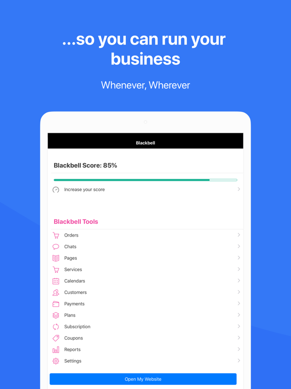 Blackbell - Manage & Schedule iPad screenshot 6 - Productivity app