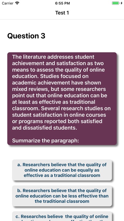 Verbal Reasoning Practice