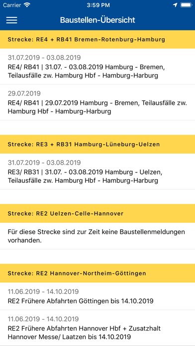 Mein metronom Screenshot