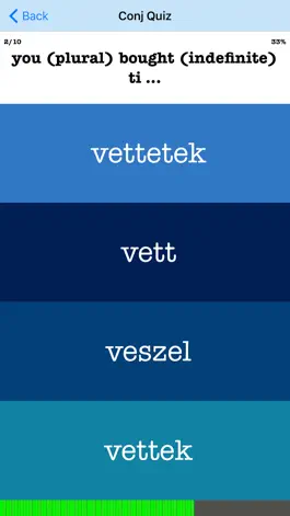 Game screenshot Hungarian Verb Blitz hack