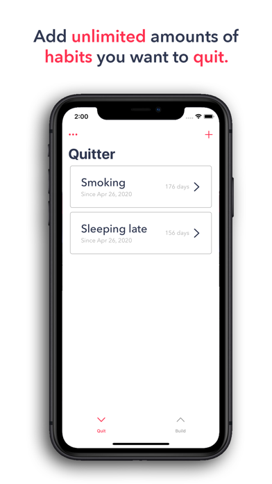 Quitter - Help quit addictions screenshot 3