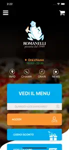 Pizzeria Romanelli screenshot #1 for iPhone