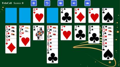 Screenshot #3 pour FreeCell Solitaire -