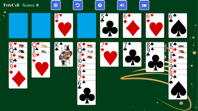 FreeCell Solitaire - Screenshot