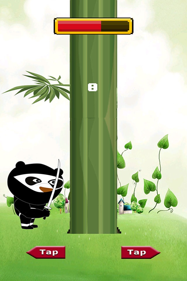 Ninja Panda Bear Cutting screenshot 2