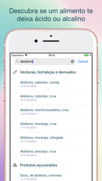 PRAL dos alimentos Screenshot