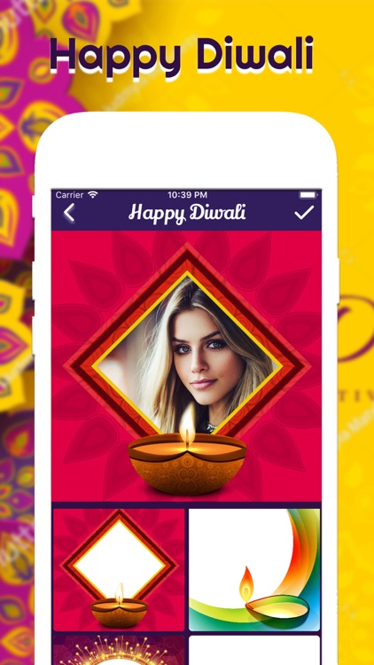 Diwali Photo Frame HD screenshot-4