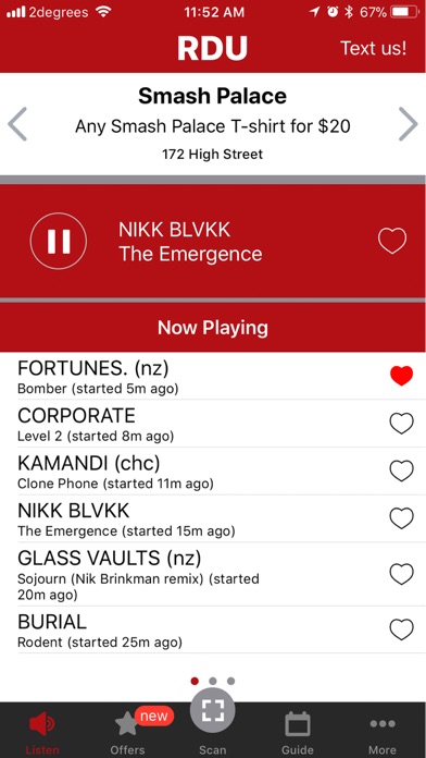 RDU 98.5FM Screenshot