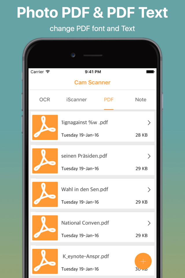Camera Scanner German Pro