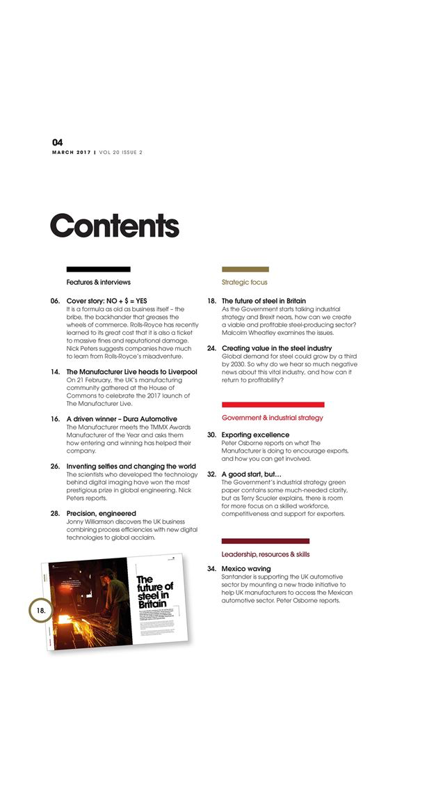 The Manufacturer Magazine