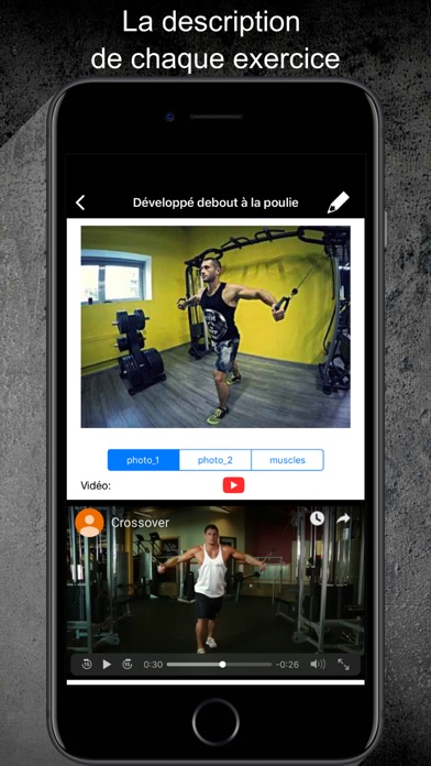 Screenshot #3 pour Workout Log & Fitness Tracker