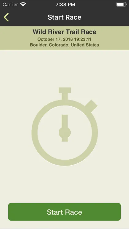 Captura de tela 3 de 5 de RaceSplitter — Race Timer