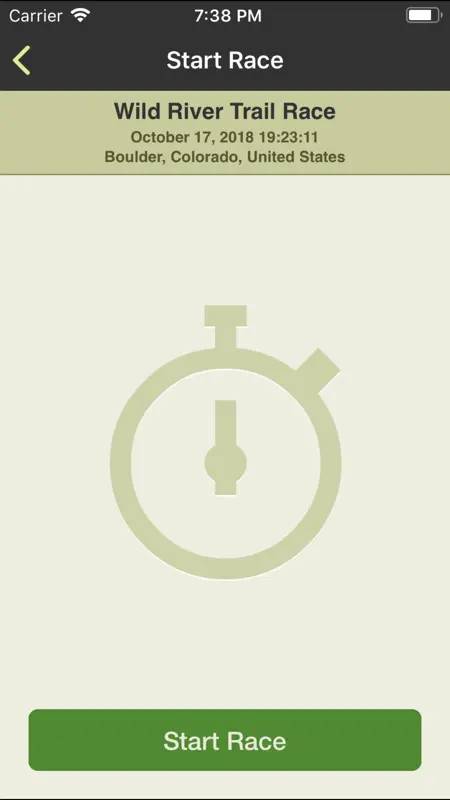 RaceSplitter — Race Timer screenshot 3 of 5