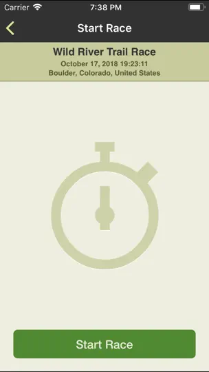 Скриншот RaceSplitter — Race Timer на iPhone 3