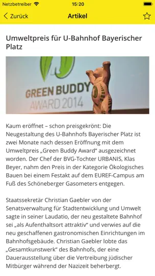 Screenshot von PROFILapp auf dem iPhone 3