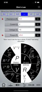 Resistor ToolKit, Color Codes screenshot #1 for iPhone