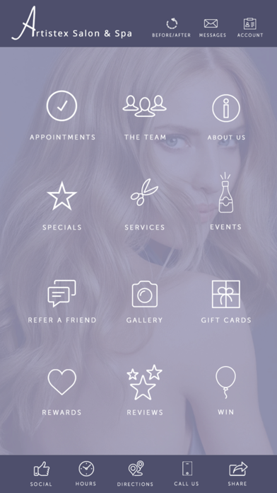 Screenshot #2 pour Artistex Salon & Spa