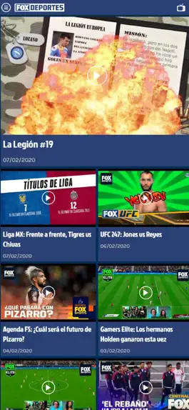 Game screenshot FOX Deportes apk